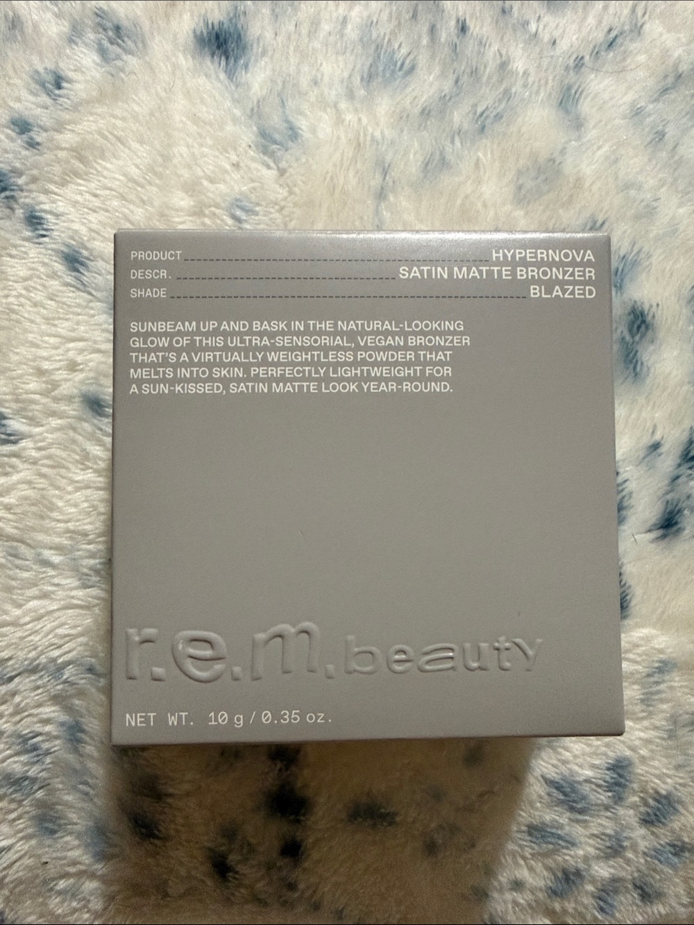 r.e.m. beauty Hypernova Satin Matte Bronzer - Blazed